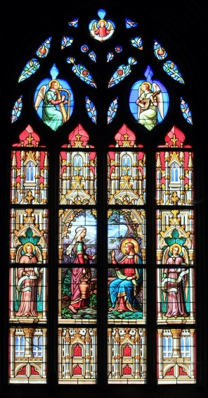 그리스도와 사마리아 여인_photo by XIIIfromTOKYO_in the Church of Saint-Malo in Dinan_France.jpg
